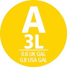 AFVALZAK MET TREKBANDSLUITING 'PERFECTFIT' A, 3 LITER (20 ST (AFVALZAK 3 LITER, 20 STUKS/ROL)